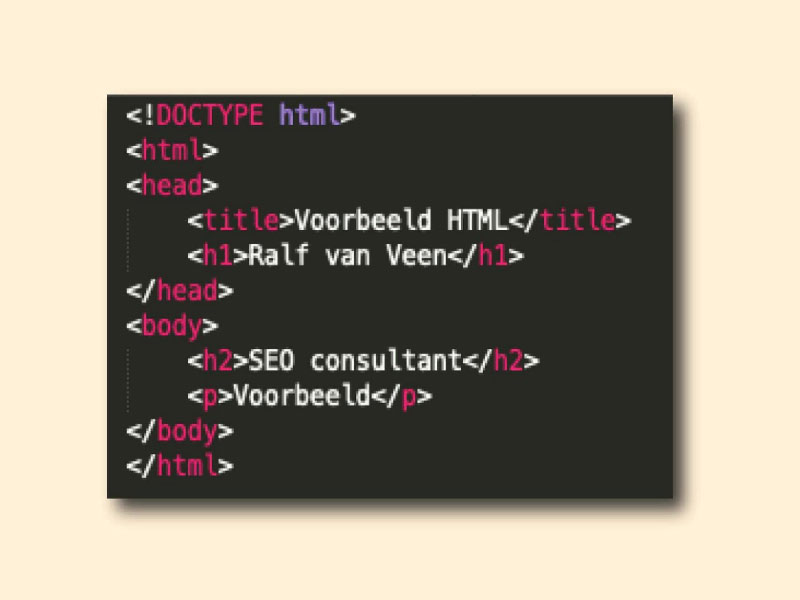 اهمیت استفاده از تگ‌های HTML در سئو